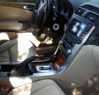 Acura tl detailed front interior